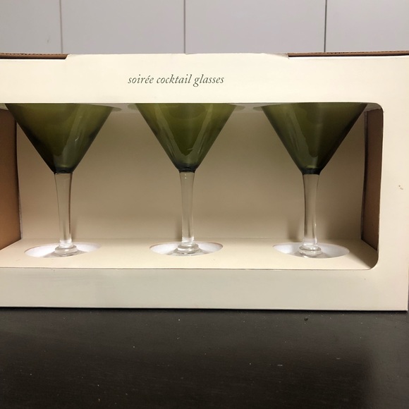 Pottery Barn Dining Pottery Barn Cocktail Glasses Poshmark